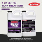 Roebic K-37-H Septic Tank Treatment: 64-Ounce, Promotes Efficient Breakdown, Reduces Odors, Prevents Clogs for Smooth Septic System Operation