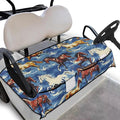 Biyejit Golf Cart Seat Covers with 4 Pockets Golf Cart Seat Towel Blanket Fits 2-Seat Golf Carts, Golf Cart Accessories