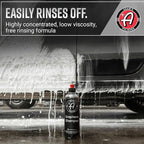 Adam's Polishes Graphene Shampoo Gallon, Graphene Ceramic Coating Infused Car Wash Soap, Powerful Cleaner & Protection In One Step, pH Neutral, High Suds For Foam Cannon, Foam Gun or Detailing Bucket