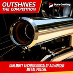 DURA-COATING TECHNOLOGY, Blue Premium Metal Polish - Perfect Brightener and Scratch Remover for Aluminum Wheels, Diamond Plate, Stainless Steel, Copper, Brass, & Nickel - (1/2 Gallon Bottle)