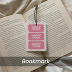 Cute Pink Girly Car Air Freshener 4 Pcs - Trendy Pink Ticket Girl Wine Hanging Air Freshener for Cars Closet Drawer Books, Girly Car Accessories Mirror Decor for Women