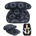 Piddle Pad, Car Seat Potty Training Protector, Waterproof Car Seat Cover with Anti-Slip Backing, Machine Washable Liner for Baby Toddler Carseat, Stroller (Black, 2PC)