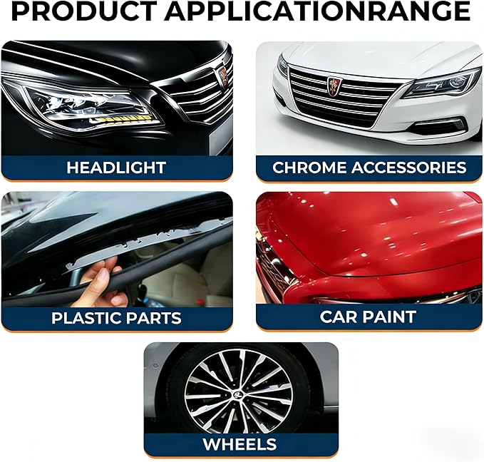 Berthg Ceramic Coating for Cars - Nano Hydrophobic Ceramic Spray Coating Agent, Easy-to-Spray Auto Paint Protection Kit with Microfiber Cloth for Car Coating Spray & Shine