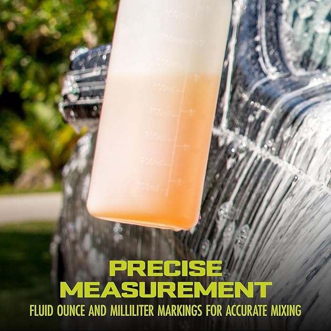 Sun Joe SPX-FC34-PRO Foam Cannon for SPX Series Electric Pressure Washers, Quick-Connect Inlet, 34 Fluid Ounces