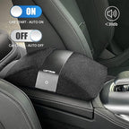 Car Air Purifier with H13 True HEPA Filter: Car Portable Air purifier for Exhaust Fumes, VOC, Smoke, Odors, and Bacteria, 99.9% Removal to 0.1 Microns - Air purifier for Car Traveling Bedroom (black)