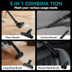 Cordless Vacuum for Makita 18V Battery, 5 in 1 Handheld Electric Vacuum Cleaner with 500W Powerful Motor, 46 CFM Portable Hand Vacuum with Filtration HEPA for Floor, Carpet, Car (Battery Not Included)