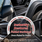Plastic Restorer for Cars, Black Trim Restorer for Faded Plastic, Vinyl & Rubber, Long-Lasting UV Protection, Restores Deep Black Shine, Car Exterior & Bumper Trim Restorer, 3.38 fl oz