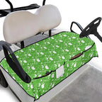 Biyejit Golf Cart Seat Covers with 4 Pockets Golf Cart Seat Towel Blanket Fits 2-Seat Golf Carts, Golf Cart Accessories