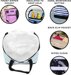 SCOUT The Stiff One - Large, Soft, Lightweight, Insulated Cooler with Hard Bottom, Beach, Family, Travel, Picnic Cooler