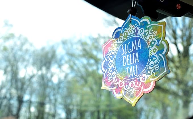 Alpha Gamma Delta - Mandala Air Freshener - 2/Pack
