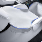 Car Seat Cushion Covers Full Set Front Rear for Tesla Model 3 Highland 2017-2026 Four Seasons Universal Ice Silk Protector Pad Mat (Without Logo)