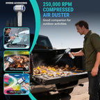 Mini Vacuum Cleaner, 2 in 1 27000PA Brushless Car Vacuum Air Duster 9000mAh Battery Air Blower Wireless Handheld Vacuum for Car,Office and Home