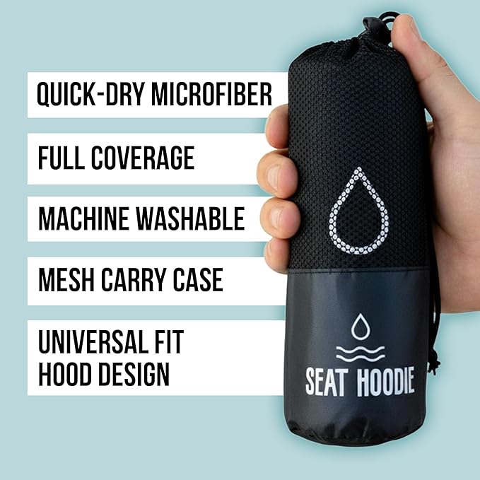 Car Seat Towel | Premium Microfiber Towel Seat Covers for Cars | Universal Fit & Machine Washable | Portable Car Seat Towel Cover After Gym, Yoga, Beach Blue