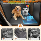URPOWER Dog Car Seat Cover for Pets 100% Waterproof Seat Cover Hammock 600D Heavy Duty Scratch Proof Nonslip Durable Soft Back Seat Covers for Full Size Trucks