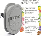 Strong Scent Car Air Freshener, Car Diffuser, Made from Natural Essential Oils, Slow Emission & Long Lasting, Refresh & Air Purifying, Non-toxic, Replaceable, SDS/SGS Certified, 1 Pack