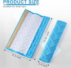 JUSTTOP 2-Pack Universal Car Seat Belt Pads Cover for A More Comfortable Driving, Seat Belt Shoulder Strap Covers Harness Pad for Car Interior Accessories(Blue)