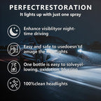 Headlight Restoration Kit - Coating Headlight Cleaner for Cars Trucks Motorcycles & RVs - Restore Yellowing Cloudy & Foggy Lenses Enhance Night Driving Safety for Commuters No Sanding UV Shield