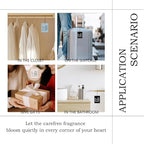Mancheng-zi Book Lover Car Air Freshener 3Pcs, Book Reading Room Nook Library Bookish Air Freshener Hanging for Cars Closet Drawer or Books, Go Away I'm Reading Car Accessories Mirror Decor for Women