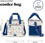 Fit & Fresh, 24-Can Soft Cooler Bag Insulated Leak-Resistant, Portable Soft Cooler, Large Cooler, Soft Sided Cooler Bag, Travel Cooler, Al Fresco