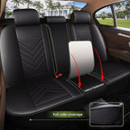 AOMSAZTO Car Seat Covers Fit for Buick Encore 2017-2026: Full Set Waterproof Faux Leather Automotive Seat Covers Vehicle Seat Cushion Protector Car Interior Covers(5 Seats Black)