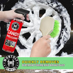 Wontolf CWK188 Car Wash Kit with Foam Gun, Car Wash Soap, Interior Detailer Cleaner, Wheel Cleaner, Car Care Cleaning Detailing Kit for Cars Trucks RVs SUVs Motorcycles (Works w/Garden Hose), 10 Items