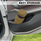 Waterproof Seat Cover Towel, Premium Sweat Carseat Protector, Perfect for Universal Anti-Slip Car Truck SUV Seat, Great for Surfing Yoga Gym Workout, Brown