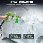 Foam Cannon Pro for Pressure Washer with 5 Nozzle Tips, Adjustable Soap Foam Sprayer with 1/4" Quick Connector for Car Wash