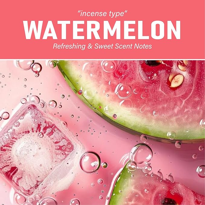 Cute Car Air Freshener 2 Pack, Lightbulb-Shaped Car Fresheners, Automotive Vent Clip, Long Lasting Scent, Essential Oils, Cute Car Accessories for Women, Watermelon Candy Scent
