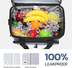 Maelstrom Portable Collapsible Soft Cooler Bag – 24/30/60 Cans Double-Deck Leakproof Ice Chest for Beach, Camping & Grocery