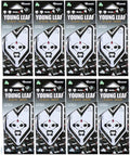 8 Pack Treefrog Young Leaf Cool Squash Hanging Air Freshener Wakaba Shape
