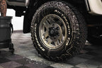 Detail Factory - ProGrip XL Tire Brush - Ergonomic ProGrip Handle - Stiff Synthetic Bristles to Cut Through Grime - Avalanche