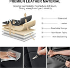 AOMSAZTO Custom Seat Covers for Toyota Tundra 2022 2023 2024 2025 CrewMax SR SR5 Limited Platinum FFV TRD Pro Leather Car Seat Covers Full Set Black, Custom Fit Full Set Faux Leather Black