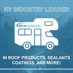 Dicor RP-SELRC-1 Signature Extended Life EPDM Rubber Roof Coating - White, 1 Gallon Can