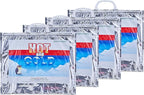 Superio Hot and Cold Insulated Bags for Food Delivery, Grocery Shopping Bags, Food Storage for Hot and Frozen Food for Travel, Disposable Cooler Bag, Reinforced Thermal Lunch Bag (4, 15.5"x13")