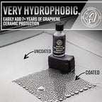 Adam's Polishes UV Graphene Ceramic Coating - 10H Ceramic Coating for Cars W/UV Glow Technology | 7+ Years of Protection | Apply After Car Wash Clay Bar Car Buffer Polisher | Boat RV Motorcycle