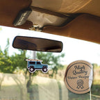 Defender and Bronco like design Car Air Freshener 6 Pack Scented With Premium Oils (6 Pack)