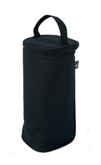 J.L. Childress Breast Milk Cooler Travel Bag - Insulated Baby Bottle Storage Bag, Portable Organizer Pack for Breast Milk, Use for Daycare or On the Go, Fits 1-2 Bottles - Black