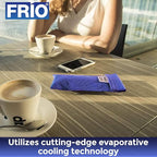 FRIO Cooling Wallet - Insulin Cooler for 45+ Hours of Stress Free On The Go - Blue - Individual