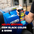 Stoner Car Care 91034-4PK Trim Shine – Black Trim and Plastic Restorer for Cars – Vinyl and Plastic Trim Protectant Coating for Interior and Exterior Use – Fast-Drying No Sling – 12 oz (Pack of 4)