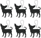 Chihuahua Car Air Freshener Mango Scent Freshy Factory (6 Pack)