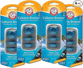 Arm & Hammer AH8203CA Cabana Breeze Freshness Vent Clip for Car Air Freshener 4 Pack of 3 Piece in Each