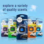 Febreze Car Air Freshener Vent Clip Platinum Ice Scent, .07 oz. Car Vent Clip, Pack of 4