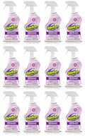 OdoBan Ready-to-Use Disinfectant and Odor Eliminator, Set of 12 Spray Bottles, 32 Ounces Each, Lavender Scent