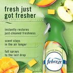 Febreze Air Mist, Air Freshener, Odor Fighting Room Spray, Deodorizer for Home Bathroom Kitchen Office Apartment Classroom, Lilac Sunrise, Summer Peaches, Mango Splash Variety Pack, 8.1oz (Pack of 3)