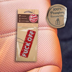 F Off Car Air Freshener 3 Pack Scented With Essential Oils By Fresh Fresheners (6 Pack)