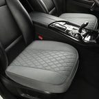 West Llama Front Car Seat Cover Protector, Comfortable Velvet Bottom Seat Cover Fits 95% of Vehicles,Cars,SUVs,Sedans,21.26 × 20.86 Inch(2PC-Gray)