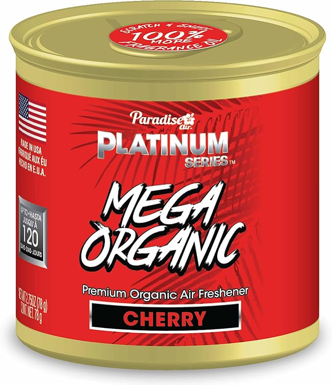 1 Paradise Mega Organic Air Freshener Fiber Can Long Lasting Aroma Scent Cherry