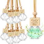 20 Pcs Car Diffuser Bottle Empty Bulk Hanging Car Freshener Bottles Inspirational Air Freshener Refillable Thank You Employee Appreciation Gifts Bulk for Nurse Staff(May you)