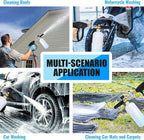 Foam Cannon Dual Connector Accessory/Foam Cannon Dual Tech, Dual Connector Foam Cannon for Pressure Washer. 1/4" Quick Connect, M22, 4000 PSI, 1.5L Tank + 7 Nozzles - Car, Home & Outdoor Cleaning