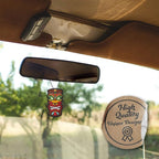 Fresh Fresheners Cute Funny Car Air Fresheners 4-pack (Tiki Head)